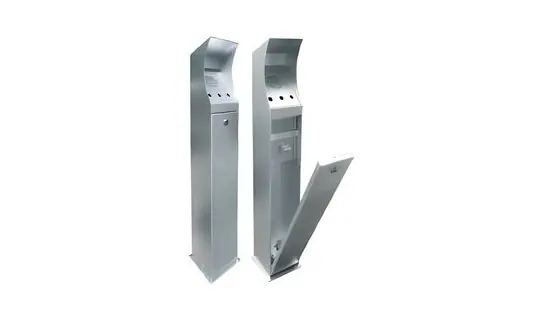 ASH-175/SS Ashtray Bin – LEADER Ashtray Bin