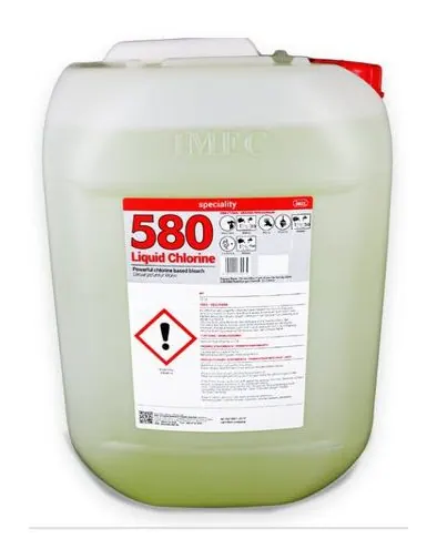 580 Liquid Chlorine – Chlorine-Based Bleach & Disinfectant