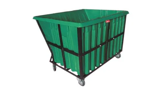 BB1100 Polyethylene Four Wheel Mobile Garbage Bin – Indoor & pedal bins