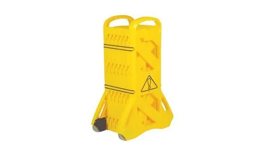 F16 Extendable Mobile Safety Barrier – Signs, queue & sign stands