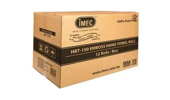HRT150 Pure pulp emboss hand towel roll paper – Tissue & wiping rolls