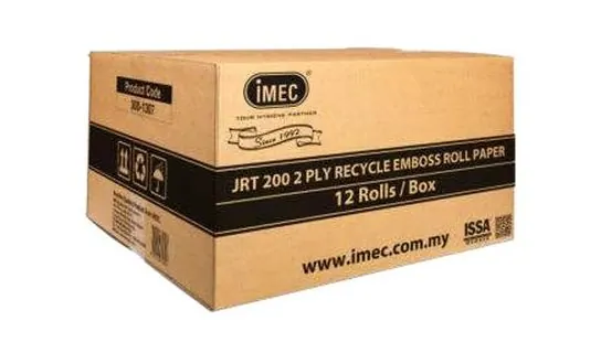 JRT200 Recycle emboss jumbo roll – Tissue & wiping rolls