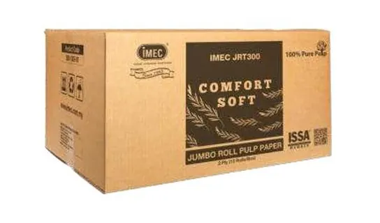 JRT300 Comfort soft pure pulp jumbo roll – Tissue & wiping rolls