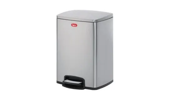 SS1319 Step On Stainless Steel Rectangular Bin – Recycle bins