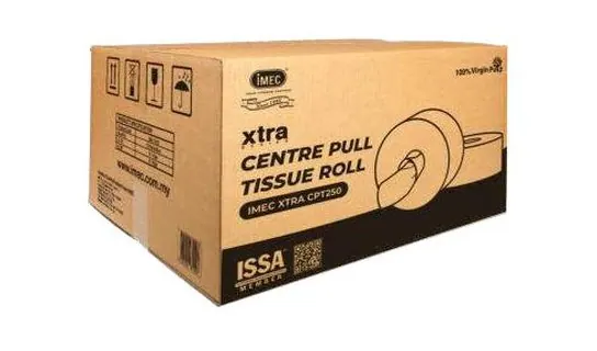 XTRA CPT250 Virgin pulp centre pull tissue – Tissue & wiping rolls