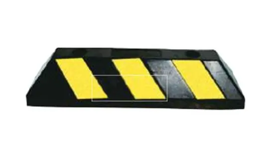 RWS101 Rubber Wheel Stopper – LEADER Safety Product / Rubber Wheel Stopper