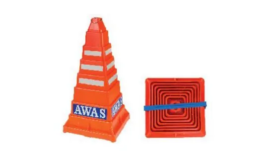 Collapsible Traffic Cone – Bollards, traffic & safety