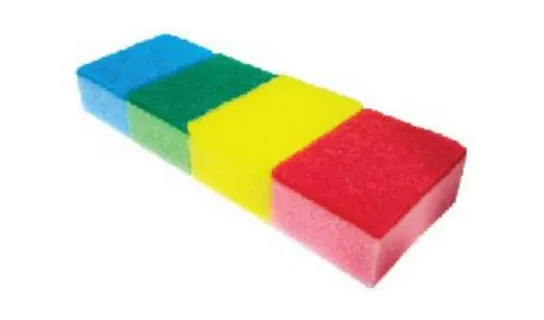 Sponge c/w Scrubbing Pad – Brushes, brooms & squeegees