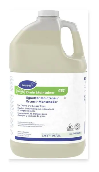 Suma GTS 1 Drain Maintainer – Suma Drain Maintainer GTS 1 biological drain and grease-trap treatment.